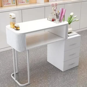 Light Luxury Nail Art Care Table Beauty Salon Furniture Mall Nail Salon Equipment