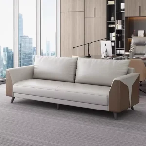 Light Luxury Office Furniture Sofa Lounge Area Business Reception Meeting Office Sofa Set