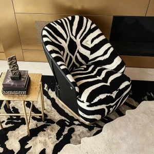 Lightweight Luxury Chair High End Lounge Chair an Elegant Single Seat Recliner for Waiting Rooms and Living Rooms