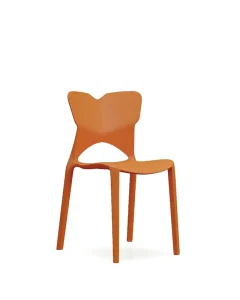 Lightweight Modern PP Restaurant Furniture Chair Eco Friendly Waterproof Durable Anti UV for Outdoor Dining Hotel Use OEM