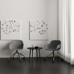 Lightweight Training Room Chair Commercial Stack Chair for Waiting Rooms and Training Centers