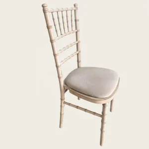 Limewash Chiavari Chair Stackable Wooden Wedding Chairs Beechwood Vintage Camelot Chair for UK Event Hire Banqueting
