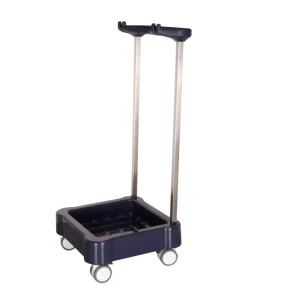 Lithotomy Stirrup Cart Stainless Steel Trolley for HE KTT Leg Holder Storage with Casters for Operating Room