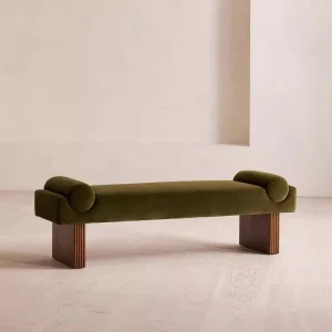 Living Room Bench Footstool for Living Room Bedroom Entryway for Shoe Changing Shoe Storage Villa Furniture Customized