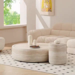 Living Room Combined Coffee Table Luxury Modern Round Creative Entryway Designer Table for Home Use