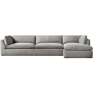 Living Room Customize Leather Left right arm Sofa chaise Sectional comfort Indoor Classic Furniture