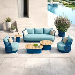 Living Room Furniture Fashionable Indoor Outdoor Couch Contemporary Style Hotel Modular Sofa Sectional Sofa Set for Hotel Lobby