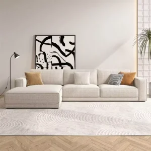 Living Room Furniture Loveseat Compact Corduroy Cord Compressed Sofa Bed Modern Vacuum Compressed Sofa