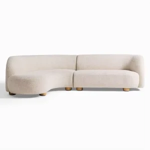 Living Room Furniture Modern Boucle L shape Sofa Modular Chaise Sectional Sofa