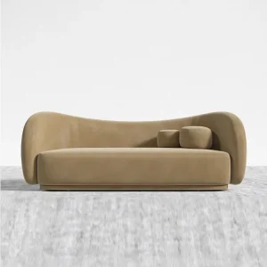 Living Room Furniture Modern Chesterfield 3 Seater Sofa Luxury Velvet Upholstered Couch