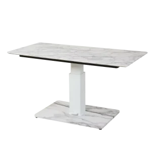 Living Room Furniture New Design Stylish Pneumatic Slate Color Large Size Height Adjustable Rectangle Coffee Table
