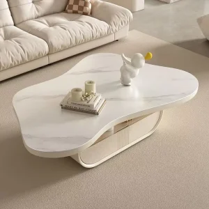 Living Room Furniture Sets Fashionable Light Luxury Modern Coffee Tables Sofa Side Table for Home Use