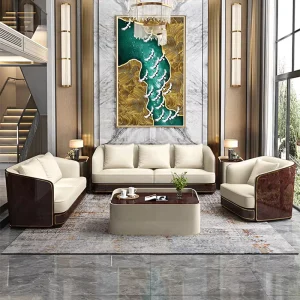 Living Room Furniture Sofa Luxury Sofa Set