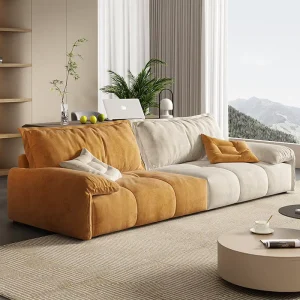 Living Room Furniture Sofa Set Modern Simple Fabric Sofa