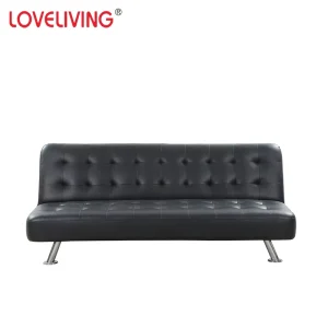 Living Room Futon Sofabed Wood Frame Upholstery Fabric Sofa Sets Hotel Foldable Sofa Sleeper Bed Cama