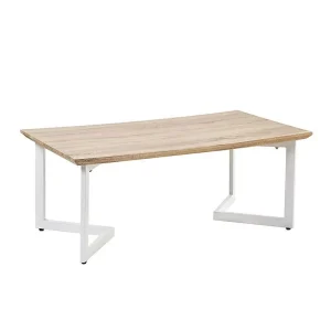 Living Room Low Height Coffee Table Small Metal Legs Sofa Side Table