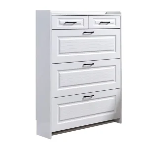 Living Room Shoe Storage Racks Furniture Stackable Organizer Shoe Rack Cabinet for Home