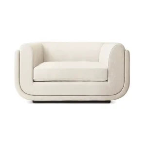 Living room Furniture Modern Linen One Seat Sofa Upholstered Single Sofa Chair