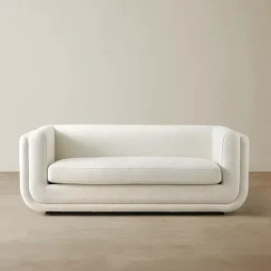 Living room Furniture Modern Two Seat Sofa Upholstered Loveseat