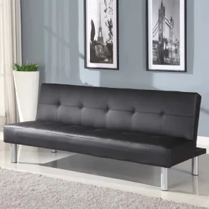Living room PU leather office sofa apartment sofa multi functional folding sofa bed comfortable