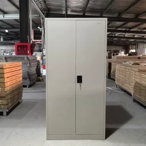 Lockable Steel Office Storage Cabinet with Adjustable Shelves & Safety Lock Heavy Duty Filing Cabinet for Document