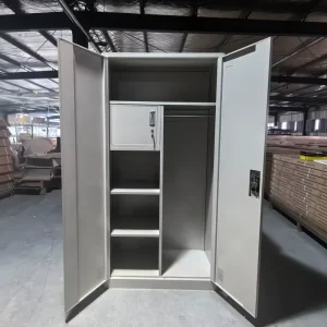 Lockable Steel Office Storage Cabinet with Adjustable Shelves and Safety Lock Filing Cabinet for Office Document
