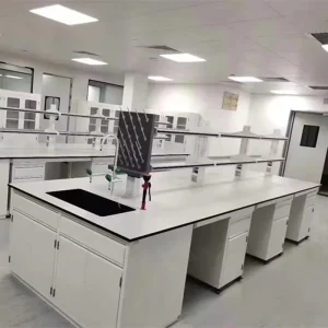 Long Lifespan Laboratory Steel Table Chemical Resistance Lab Central Work Bench Factory Outlet