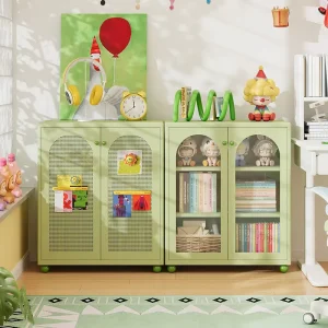 Low Metal Bookshelf Suitable for Toddlers