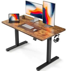 Low Noise Electric Height Adjustable Office Desk Memory Height Standing Desk