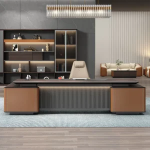 Luxurious Executive Wooden L Shape Office Furniture Modern Manager Desk Ceo Office Desk Boss Office Boss Desks