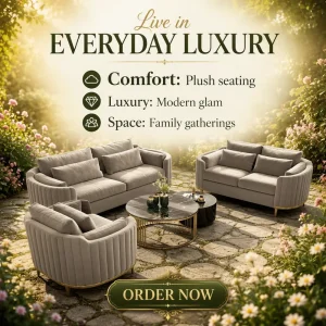 Luxurious Nordic Style Fabric Office Sofa Set Leisurely and Comfortable Business Reception Area for Modern Hotels