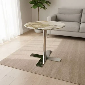 Luxurious Stone Side Table Modern Living Room Coffee Table Small Table Dining Table