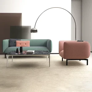 Luxury 2 Seater Modern Office Sofa Comfortable with Modular Design for Home Office Living Room Hotel Use
