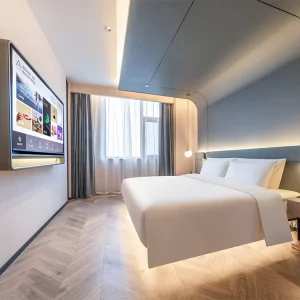 Luxury 5 Star Hotel Bedroom Furniture Set Modern Wood Design for Apartment Villa Use