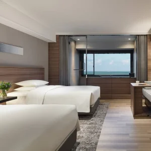 Luxury 5 Star Hotel King Bed Bedroom Furniture Set Modern American Style for Suites and Rooms