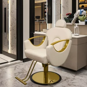 Luxury Adjustable Barbershop Furniture Salon Chair Reclining Hairdressing Styling Chair Barber Shop Chair