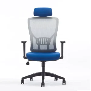 Luxury Adjustable Office Chair Mesh Swivel Chair Lumbar Ergonomic