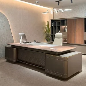 Luxury CEO Office Desk Manager’s Office Desk Office Workstation Executive Desk Desktop Computer