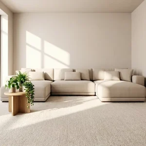 Luxury Classic Soft Sofa Set Modular Living Room Customized Fabric Color Comfortable Villa Apartment