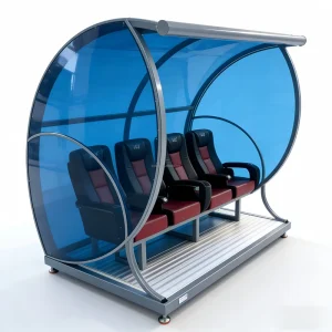 Luxury Dugout Portable Football Team Shelter Sideline Dugouts Soccer Player Bench Aluminum Team Shelter for Side Line