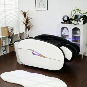 Luxury Electric Adjustable Stainless Steel 2-in-1 Smart Shampoo Massage Chair Automatic Head Spa Bed 5D Full Body