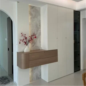 Luxury European High Quality Living Room Furniture Luxury Wooden Shoe Cabinet Wooden Modern for Family Use Made in China