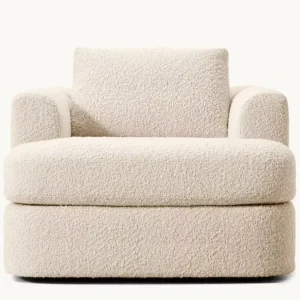 Luxury European Square Indoor Home Sofa Set 1 Seater Upholstered Comfortable Lounge Sofa for Hotel Living Room