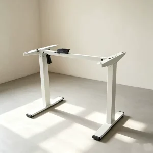 Luxury Exquisite Single Motor Electric Desk Frame with Height Adjustable for Modern Office & Bedroom Ergonomic Table