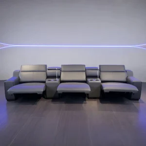 Luxury Family Living Room Sofa Function Chair Interior Design Recliner Home Cinema Recliner Sofa 1+2+3 Seats