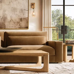 Luxury Five Star Hotel Lobby Sofa Bed Comfortable Office Building Sofa Villa Living Room Sofa Furniture Set Indoor Furniture