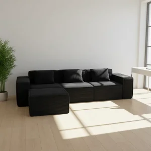 Luxury Five star Hotel Sofa Bed Resort Indoor Furniture Apartment Villa Living Room Sofa Set Furniture Comfortable Sofa Bed