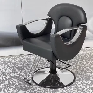 Luxury Hair Beauty Salon Furniture Barbershop Hairdressing Black Ladies Styling Barber Chair for Barbershop Chairs Woman