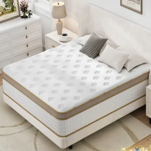 Luxury High End Factory Price Memory Queen king Size Bed Compressed Memory Foam Double Pocket Spring Soft Sleeping Mattress