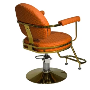 Luxury High End Salon Barber Chair Premium Craftsmanship Hydraulic Reclining Adjustable Elegant Beauty Styling Chair